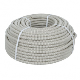Труба гофр.ПВХ с зондом d25мм (50м) EKF Plast