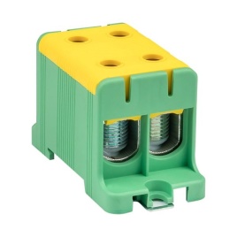 Клемма силовая КСВ 16-95 кв. мм. желто-зеленая EKF (двойная)(4)