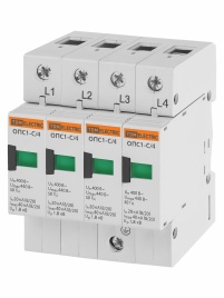 Разрядник ОПС1-C 4Р In=20kA Un=400B Im=40kA TDM