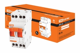 Трехпозиционный переключатель МП-63 2P 25А TDM