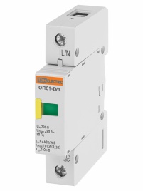 Разрядник ОПС1-D 1Р In=5kA Un=230B Im=10kA TDM