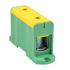 Клемма силовая вводная КСВ 35-240 желто-зеленая EKF(5)