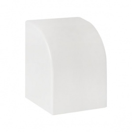 Заглушка EKF-Plast 40x40 (4 шт) белая