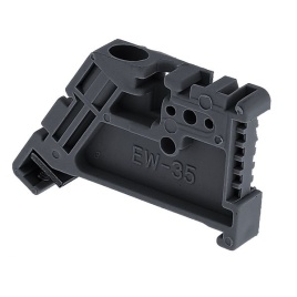 Ограничитель на DIN-рейку пластиковый EW