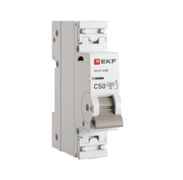 Выключатель ВА 47-63 1P 50А (С) 4,5 kA EKF PROxima