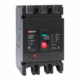 Выключатель LS250 25кА 3P 100А ProPact EKF
