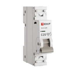 Выключатель ВА 47-63 1P 25А (С) 4,5 kA EKF PROxima