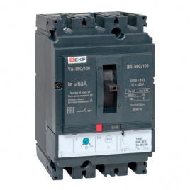 Выключатель ВА-99C (Compact NS) 100/63А 3P 36кА EKF