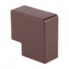 Поворот 90 гр EKF-Plast 40х16 (4шт) под темное дерево