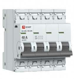 Выключатель нагрузки ВН-63, 4/40А EKF PROxima