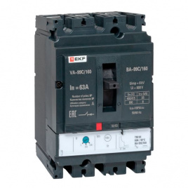 Выключатель ВА-99C (Compact NS) 160/63А 3P 36кА EKF