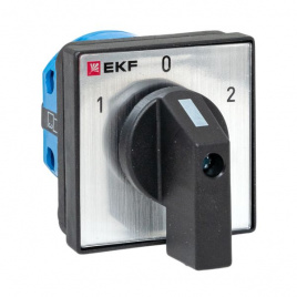 Кулачковый переключатель ПК-1-21 10А 1P "1-0-2" EKF