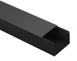 Кабель-канал ЭРА KK-B-60-40 черный 60x40мм 18м