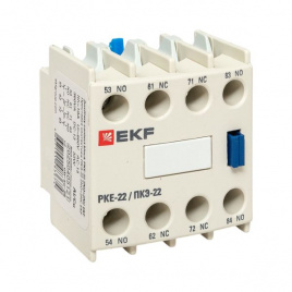 Приставка контактная ПКЭ-22 2NO+2NC EKF