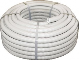 Труба гофр.ПВХ с зондом d40мм (15м) EKF Plast