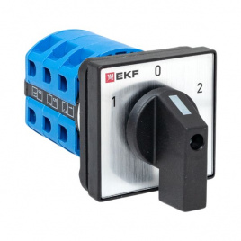 Кулачковый переключатель ПК-1-23 25А 3P "1-0-2" EKF