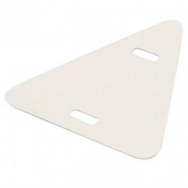 Бирка кабельная маркировочная У-136 (100шт.) треугольник EKF 