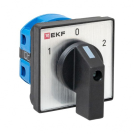 Кулачковый переключатель ПК-1-41 25А 1P "1-0-2" EKF