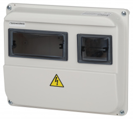 Корпус пластиковый навесной ЭРА ЩУРн-П 1/3 (224х270х110) IP55 белый