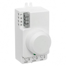 Датчик микроволновый MW-700 (ДД) белый, 1000Вт, 360гр., до 8м, IP20 EKF