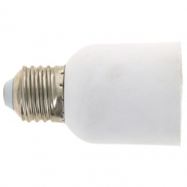 Переходник Е-27-Е40, белый