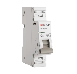 Выключатель ВА 47-63 1P 06А (С) 4,5 kA EKF PROxima