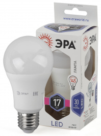 Лампа светодиодная ЭРА STD LED A60-17W-860-E27 17Вт груша холодный дневной свет Е27