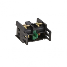 Контакт дополнительный для светосигнальной арматуры NO черный EKF PROxima