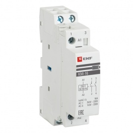 Контактор модульный КМ 20А NО+NC  (1модуль)