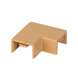 Поворот 90 гр EKF-Plast 15х10 (4шт) под светлое дерево