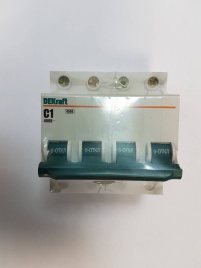 Выключатель 4P 1А ВА 101 4.5кА DEKraft