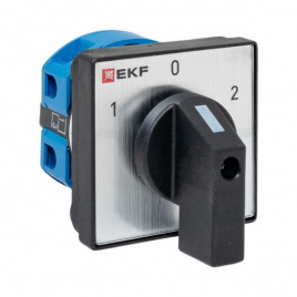 Кулачковый переключатель ПК-1-21 25А 1P "1-0-2" EKF