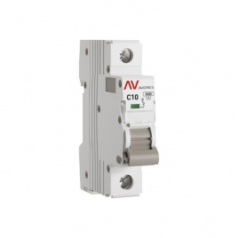Выключатель AV-10 1P 10A (C) 10kA EKF AVERES
