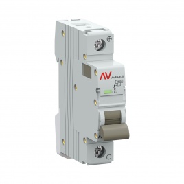 Выключатель AV-6 DC 1P 10A (C) 6kA EKF AVERES