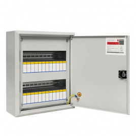 Щит ЩРН - 24 (350x300x120)  EKF пласт.замок IP31