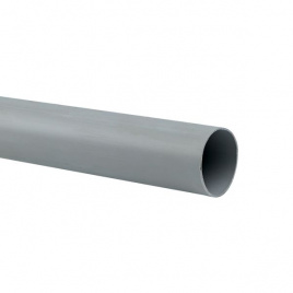 Труба гладкая жесткая ПВХ d 40 (57 м) EKF