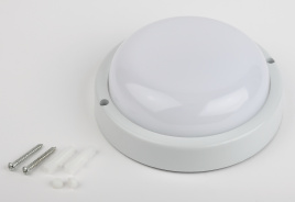 Светильник ЖКХ светодиодный ЭРА SPB-201-1-40K-015 IP65 15Вт 4000К D170 круглый с микроволновым датчиком движения