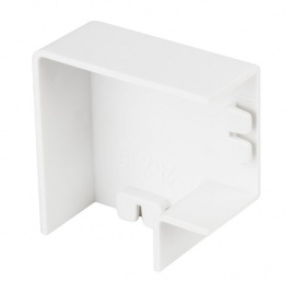Поворот 90 гр EKF-Plast 100x60 (2 шт) белый