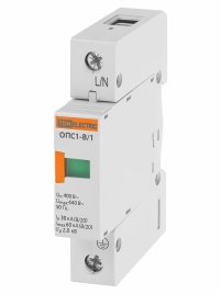 Разрядник ОПС1-B 1Р In=30kA Un=400B Im=60kA TDM