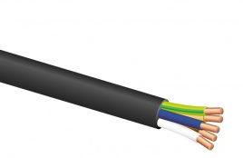 Кабель ВВГнг(А)-FRLS 5х1,5  ОК, 0,66кВ ГОСТ