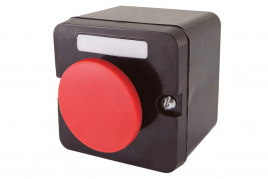 Пост кнопочный ПКЕ 222-1 красный гриб IP54 TDM