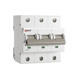 Выключатель ВА 47-125 3P 100А (D) EKF PROxima