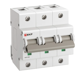 Выключатель ВА 47-125 3P 32А (C) 15кА EKF