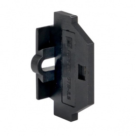 Заглушка для миниклеммы STB-2.5 черная EKF
