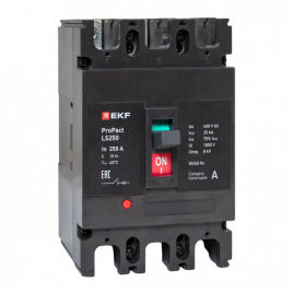 Выключатель LS250 25кА 3P 250А ProPact EKF