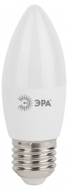 Лампа светодиодная ЭРА STD LED B35-11W-840-E27 11Вт свеча нейтральный белый свeт Е27