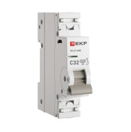 Выключатель ВА 47-63 1P 32А (С) 4,5 kA EKF PROxima