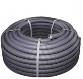 Труба гофр. FRHF с зондом d20мм (100м) черная Plast EKF PROxima