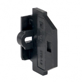 Заглушка для миниклеммы STB-1.5 черная EKF