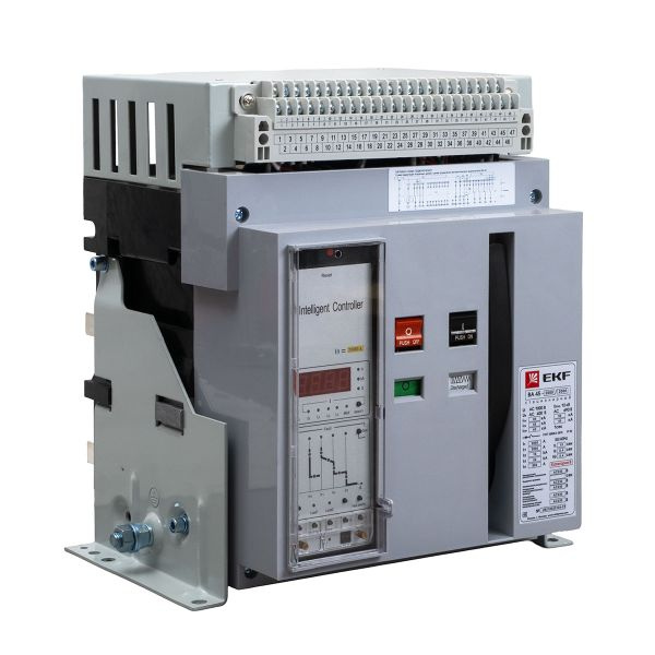 Выключатель ВА-45 2000/2000А 3P 80кА стац., гориз.,ETU(220В AC), мп/нр/вкл.к.(220В AC), ав/доп. 1CO/ фото 1
